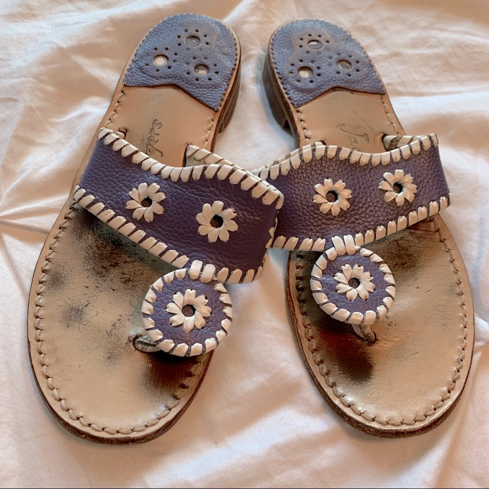 Purple Jack Rogers